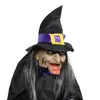 Party Decoration Halloween Decoration Electric Horror Props Toys Housekeeper Witch Standing Ghosts Home Haunted House Bar decor room escape prop 220915