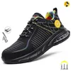 Safety Shoes Work Boots Steel Toe For Men Women Orthopedic Lightweight Indestructible Sneakers 220915