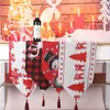 Decorações de Natal 180x35cm Runner Merry Decoration for Home Disposable Ware Xmas Navidad Presente 220914