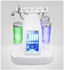 Équipement de beauté Hydrafacial Water Hydro Microdermabrasion Machine à éplucher la peau du visage Rajeunissement de la peau par ultrasons BIO RF Lifting Nettoyage en profondeur