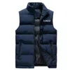 Gilet da uomo Giacca da uomo personalizzata Gilet invernale da donna Gilet in cotone senza maniche Gilet da uomo Cappotto caldo senza maniche Fodera calda Gilet maschile 220915