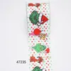 Другие мероприятия поставляют DIY Cartoon Christmas Printed лента Grosgrain ленты для ремесленных швейных аксессуаров 5 ярдов плоские смолы 10 штук 47231 220914