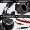 Consumer Electronics Phone Portable Audio VideoPhones AMP Oneodio Pro 50 Wired Studio Headphones stéréo Professional DJ HE4165665