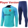 ANSU FATI Camisetas de soccer dresy 22 23 LEWANDOWSKI Half Zipper Jacket TRACKSIT mężczyźni i dzieci TRACKSUIT barca KOMPLET dorośli chłopcy KOMBINEZON TRENINGOWY Barcelona