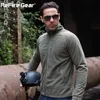 Giacche da uomo ReFire Gear US Giacca in pile tattico da uomo caldo leggero militare primavera autunno elastico polare fodera cappotto abbigliamento militare 220915