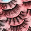 20 Pairs Faux Mink Eyelashes Wispy Soft Natural long Strip Lashes Extension Wholesale Eyelashes