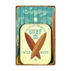 Summer Beach Poster Vintage Metal Painting 2023 Emaille Bord Miami Surf Club Art Painting Stickers Wall Decor voor Pub Bar Seasides Out7923847