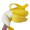 Fournitures de Noël Simulation élastique Peeling Banana Corn Squishy Slow Rising Squeeze Mochi Healing Fun Stress Reliever Antistress Toy 0914