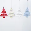 Décorations de Noël 1 Pcs pendentifs en bois perlé Embellissements Rustique Pour La Maison Arbre De Noël Ornement Suspendu Navidad Décor 220914