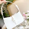 Bags 5 Colors Candy Evening Hobo Bags Real Leather Handbag Women Flap Shoulder Bags Clutch Purse Armpit Bag Hobos Classic Letter Hardware B