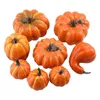 Party Decoration Artificial Simulation Pumpkin Halloween Diy Craft Model Fake Vegetables Thanksgiving Birthday Party Wedding Home Decoration 7Pcs 220915