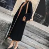 Women's Knits Tees Sungtin Oversized Knitted Cardigan Sweater Women Lace Up Korean Solid All Match Loose Cardigan Vintage Batwing Sleeve Chic Coats 220914