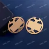 Fashion Hoop Earrings Designer Womens Big Circle Simple Earring Luxury Jewelry Ear Studs High Quality Gold Earring Lady Party Gift225b