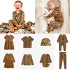 Kledingsets Toddler Boy Set zomer Mr merk Leopard Kinderkleding babymeisjes t -shirt broek TEES tops meisje outfits Thanksgiving 220915