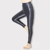 Kobiety legginsy sportowe sporty jogi satynowe gładkie, nieprzezroczyste rajstopy jasne rajstopy seksowne jedwabne pończochy japońskie szczupłe legginsy wysokie talii kobiety 220914