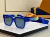 Новые модные мужские дизайнерские солнцезащитные очки Z2179, классические миллионеры в квадратной оправе, высококачественные уличные авангардные очки оптом в футляре 96006