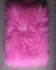 Pillow Real Pink Mongolian Fur Covers Decorative Pillows Cover Sofa S Home Decor Christmas