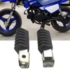 Vêtements de moto 2pcs Pédale compacte Résistant à la corrosion Équipement d'origine Résistant à l'usure Remplacement du pied anti-rayures YP546 pour PW50