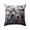 Kussen geometrisch bedrukt hoes polyester sierkussenhoes bankkussenhoes 45x45cm woondecoratie katoenen abstracte kussensloop