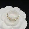 Bagues de luxe en céramique d'abeille pour femmes, bague en diamant exquis, strass colorés, cadeaux d'anniversaire avec Box234Z