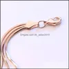 Lien Chaîne 925 Sterling Sier Nouveaux Bijoux De Haute Qualité Mode Femme Bracelet Rétro Simple Longueur 20 Cm Drop Delivery 2021 Bracelets Dh Dhbbj