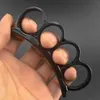 Andra modetillbehör Mini Small Shoulder Pol Finger Tiger Ring Four Fist Buckle EDC Hand Portable Defense Equipment 1k3m