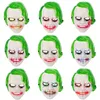 Halloween LED Cold Light Party Mask Green Hair Clown Bar Glowing DHL Shipping FY9557 Gros