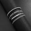 Многослойные простые змеиные браслет дамы Boho Fashion Creative Gold Metal Bead Bracelets Girls Charm Jewelry