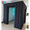 Parti Dekorasyonu 2.5m Düğün Çadırı Led Ampuller Işıkları Şişme Po Booth Arka Po Backdrops Satış için Makine Kabini Hiç