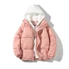 Dames Down Parkas Guiltu Winter Oversize Jacket Cotton Gededed Coat Vrouw losse casual overjas Fashion Hooded Short 220914