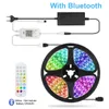 Paski Goodland RGB LED Pasek Light 12V światła Taśma Wstążka Elastyczna Dioda z Wi -Fi dla telewizji pokoje Bluetooth