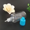 1000 Stück 50 ml PET leere E-Liquid-Flasche für Nadeltropfflaschen