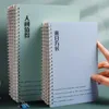 4Pcs/lot Thicken Paper Spiral Coil Notebook Diary Notepad Daily Weekly Planner Journal Student School Office Supplies Stationery