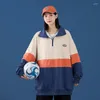 Felpe con cappuccio da uomo Maglione da uomo Casual Versatile Corrispondenza di colori Top allentato Donna Moda neutra Autunno College Streetwear Il prezzo del 2022