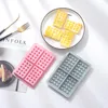 Baking Moulds Silicone Mold Waffle Tray DIY Module Kitchen Cooking Cake Making Tool Chocolate