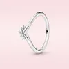 S925 Anillos de boda de plata Fit Original Pandora Ring Jewelry Diseñador de bricolaje para mujeres