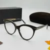 Marco de anteojos para mujeres lente transparente hombres gasses estilo de moda protege los ojos UV400 con el caso 5827