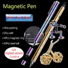 Magnetic Fidget Pen speelgoed Polar Think Ink Pens Building Magnet verlicht Stress Office Product Creatief vervorming Geschenk