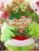 2022 Christmas Thief Stole Grinch Plush Leg Christmas Stuffed Leg Toy Doll Front Door Wreath Decor Christmas Tree Ornaments40635889421271