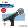 Microphones Grade A Qualité BETA58A Microphone filaire dynamique de performance professionnelle BETA58 Micro karaoké super-cardioïde pour scène vocale en direct T220916