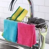 Hooks Kitchen Stainless Steel Sink Drain Rack Sponge Storage Faucet Holder Soap Drainer Shelf Basket Organizer Bathroom Accessories