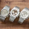 U1 AAA Classic Nuovi classici di Top AAA Watch Chronograph Chronograph Sapphire in acciaio inossidabile in acciaio rosa in oro argento luminoso orologi bracciale neri luminosi orologi bracciale