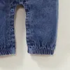 Kleidungssets Babykleidungsset 3-18 Monate Frühling geborenes Mädchen Kleidungssets Langarm Denim Hosenträger Herbst 2-teiliges Babykleidungsset 220916