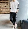 Męskie dresy rlyaeiz ponadzapiem 5xl 2022 Sportswear Men Autumn Set Kolor Patchwork Bluzy Panties Tracksuit Męskie garnitury sportowe