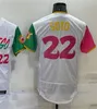 2022 New Baseball Jersey 22 Juan Soto Blank Stitched Jerseys Men Size S-XXXL