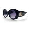 New Fashion Sunglass Women's Fashion gepersonaliseerde spiegelpoten dubbele g metalen accsori Sunglass heren