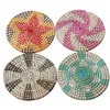 Table Mats Straw Round Home Dining Anti-Scalding Heat Insulation Pad Pan Mat Pot Placemat