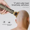 Shavers eléctricas T9 Cabello Capasta Professional 0 mm Hombre USB Recortador recargable para hombres 220916