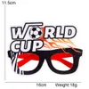 2022 WM Brille Fußball Party Dekoration Brille Requisiten Souvenirs Geschenke