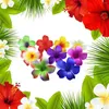 Party Decoration Foam Plumeria Hawaiian PE Artificial Flower DIY Frangipani Wreath Headboard Flowers For Wedding Decor